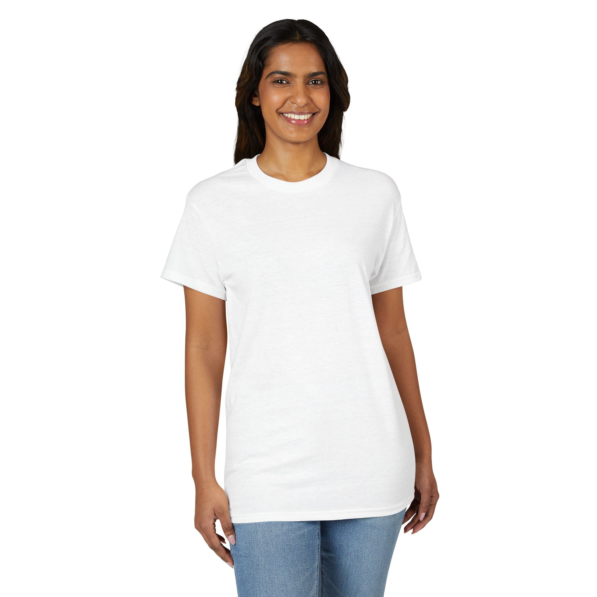 Classic White T-Shirt — Unisex DryBlend® Everyday Tee